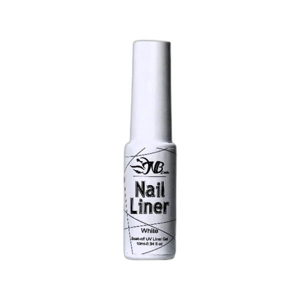 Natural Beauty Leda - NB Leda Nail Liner Blanco – 10 ml