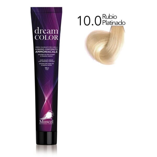 Natural Beauty Leda - Misscol Dream Color 10.0 Rubio Platinado - 100 ml