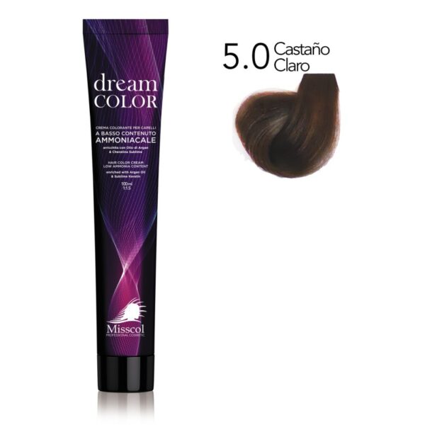 Natural Beauty Leda - Misscol Dream Color Tinte 5.0 Castaño Claro – 100 ml
