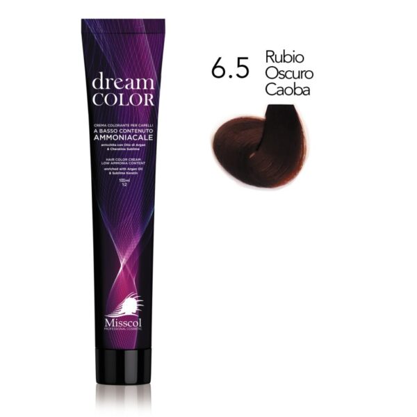 Natural Beauty Leda - Dream Color Crema Colorante Rubio Oscuro Caoba 6.5 – 100 ml