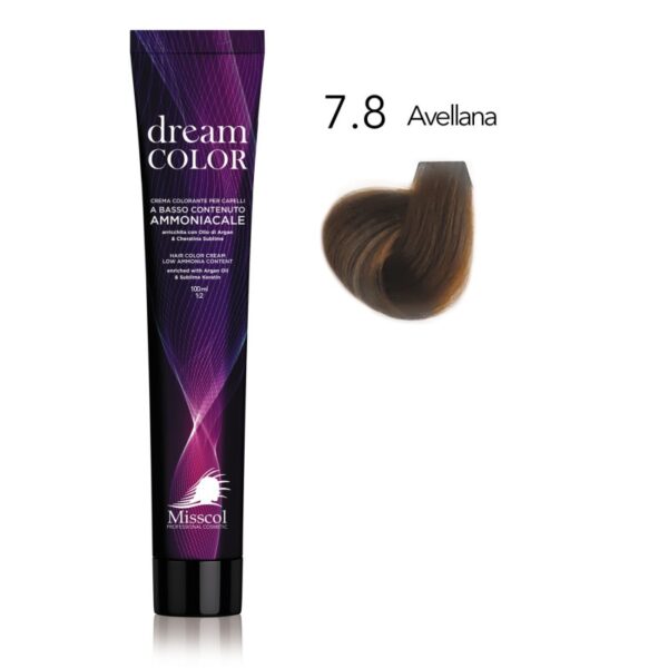 Natural Beauty Leda - Misscol Dream Color Tinte Capilar 7.8 Avellana – 100 ml