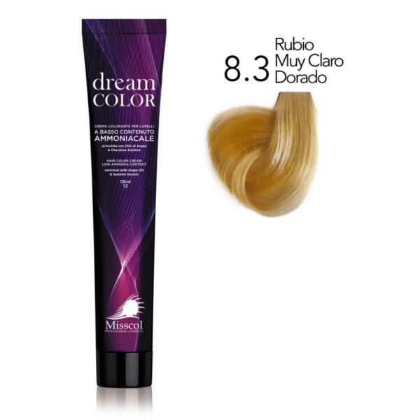Natural Beauty Leda - Dream Color Tinte Rubio Muy Claro Dorado 8.3 – 100 ml