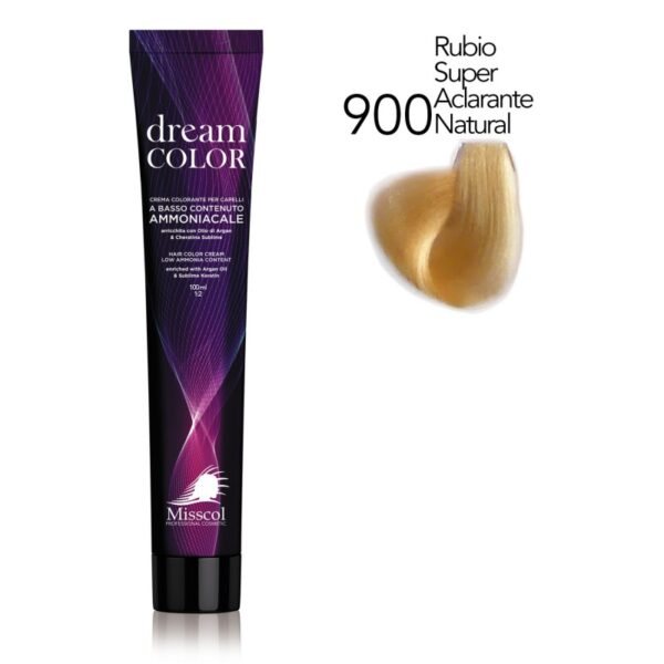 Natural Beauty Leda - Misscol Dream Color Rubio Super Aclarente Natural 900 - 100 ml