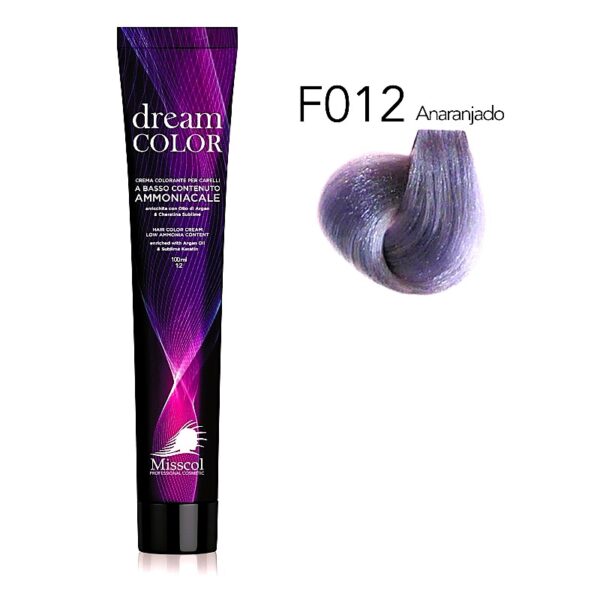 Natural Beauty Leda - Misscol Dream Color Crema Colorante F012 Anaranjado – 100 ml