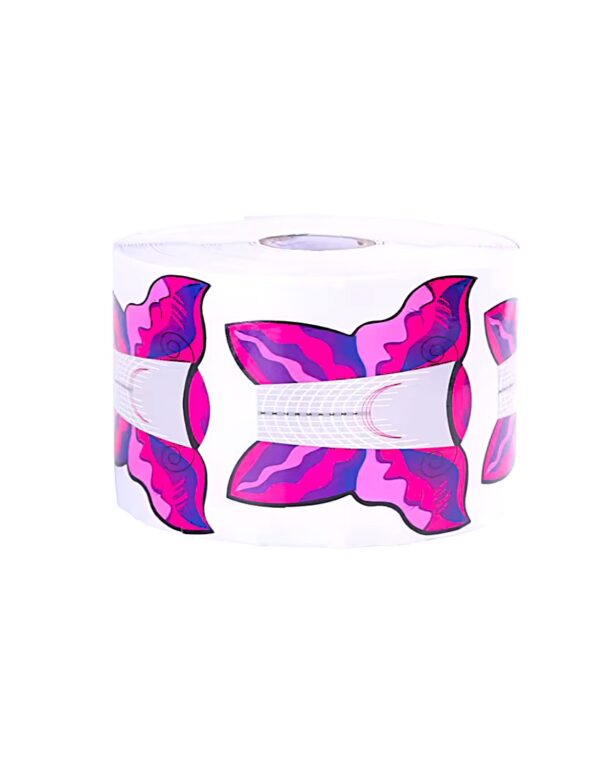 Natural Beauty Leda - Formas para Uñas en Rollos - Diseño Colorido